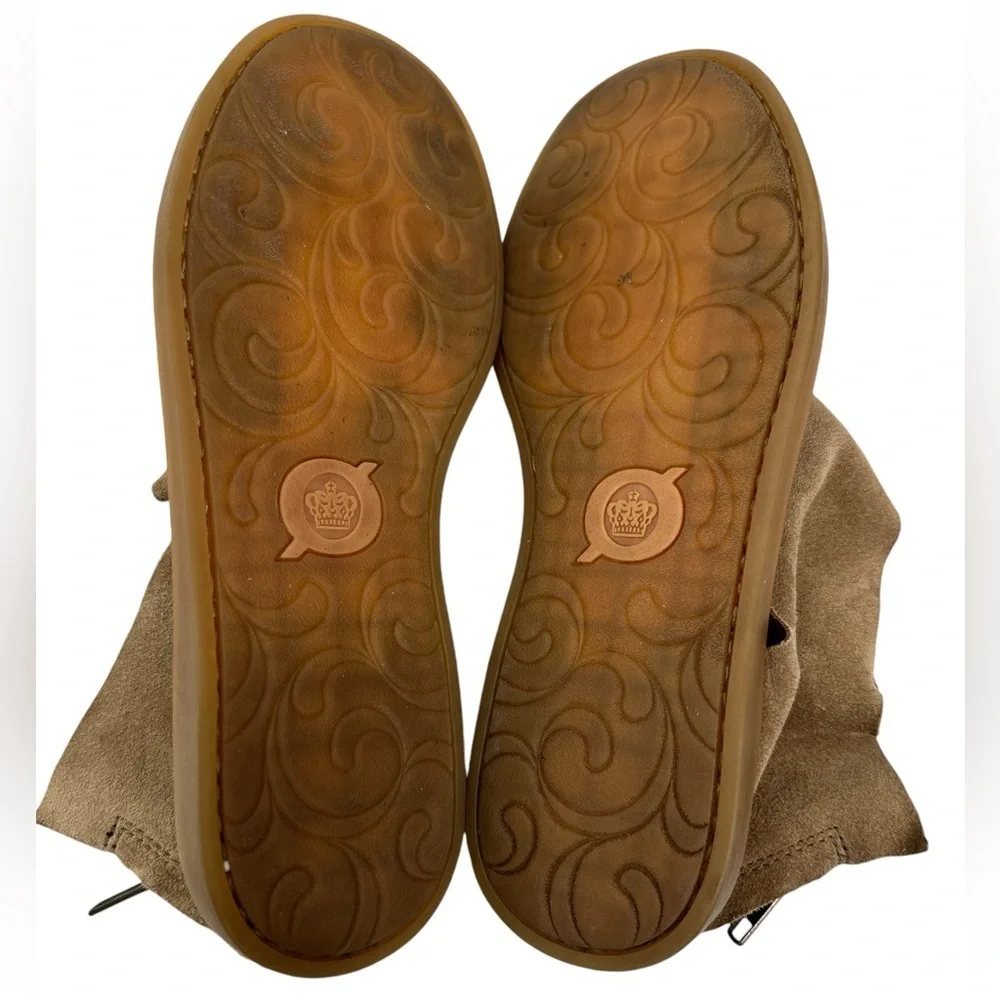 Born Iwa Taupe Suede Sandal *FLAWED